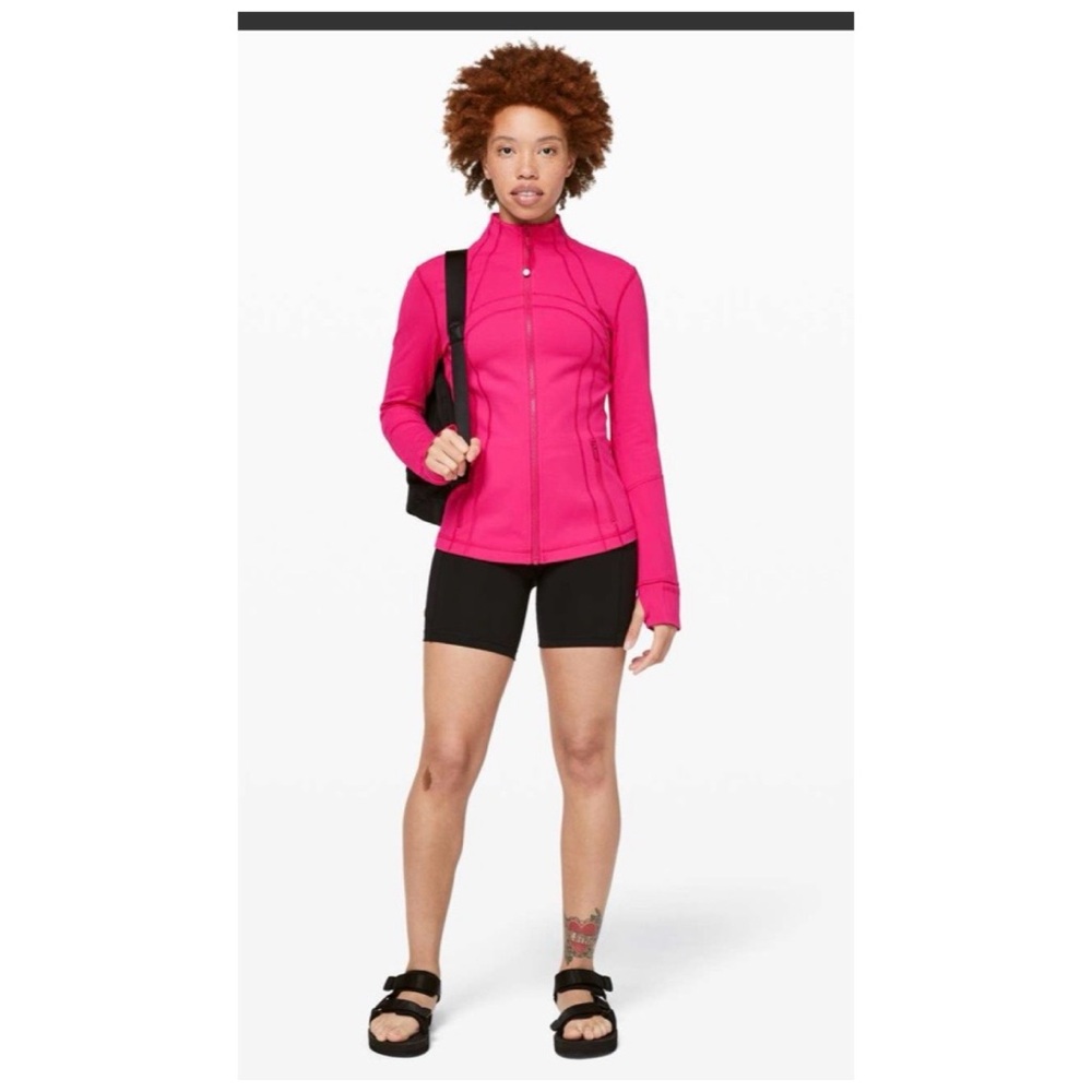 NWOT Lululemon Define Jacket in Calypso Pink  Size 8 - Picture 3 of 15